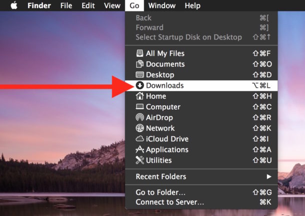 Find download folder on mac
